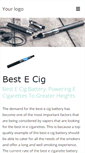 Mobile Screenshot of ecigarettes.keepsblogging.com